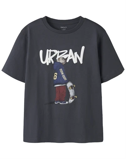 Name It - NKMNael T-Shirt - Ombre Blue